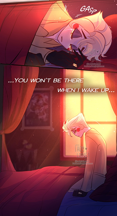 Lucilith . Lilith and Lucifer Morningstar 🐍🍎👑✨
'I Hold You Tighter' Comic

#HabzinHotel #HazbinHotelFanart