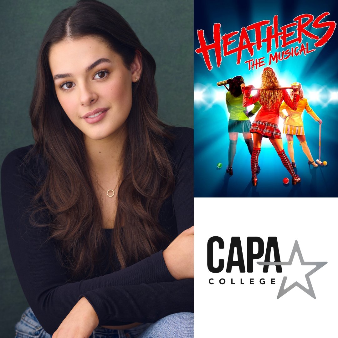 CAPACOLLEGE's tweet image. #ALUMNINEWS 
 
Huge congratulations to CAPA College alum Madeleine Hargrave who will be making her West End debut in @HeathersMusical ⭐️
AMAZING news Maddy!
 
Got news? Email us @alumninews@capacollege.co.uk
 
#HeathersTheMusical #CAPACollegealumni #graduatesuccess