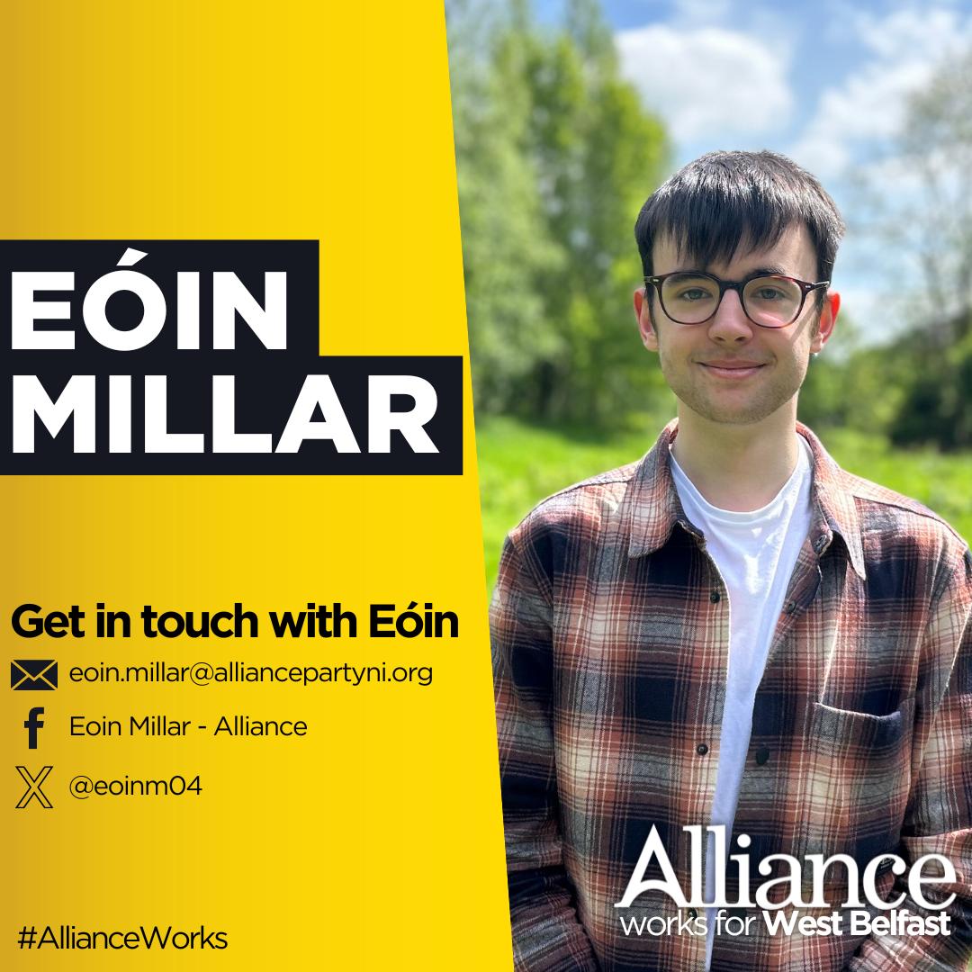 Great to be in Dunmurry this morning surveying and engaging with local residents on behalf of the @WBelfastAPNI team with @CohenWSTaylor #AllianceWorks 🌞 If I can be of any help get in contact with details below.