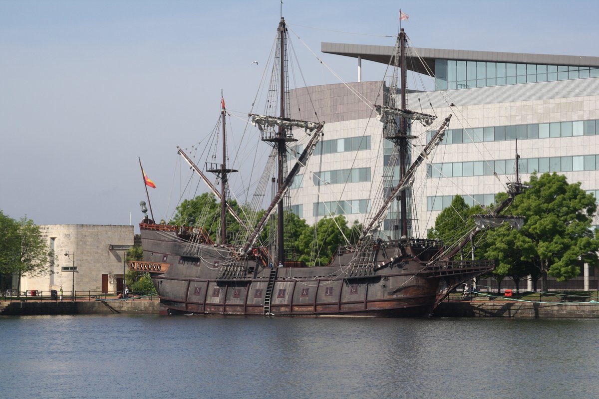 ⚓️Ahoy! The Galeón Andalucía has docked in #CardiffBay! Explore this stunning Spanish tall ship from May 10-12. A unique replica of the vessel that sailed for three centuries. Step aboard at Britannia Quay, tour the decks, meet the crew &more! Tickets: orlo.uk/bYTKx
