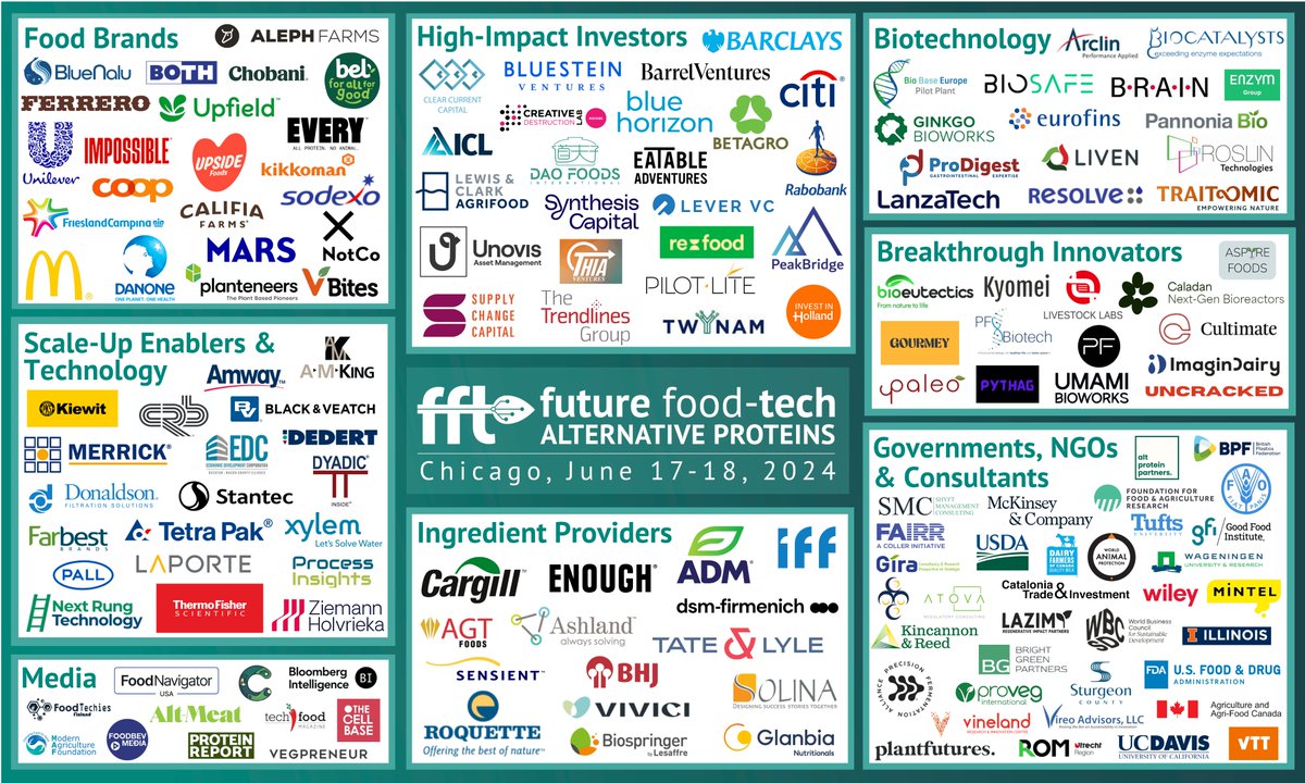 Are you ready to network with global food brands, active investors, visionary start-ups and pioneering technology providers at #FutureFoodTech Alternative Proteins this summer? Register before midnight TONIGHT to save $300 on your pass: bit.ly/3vrUtex