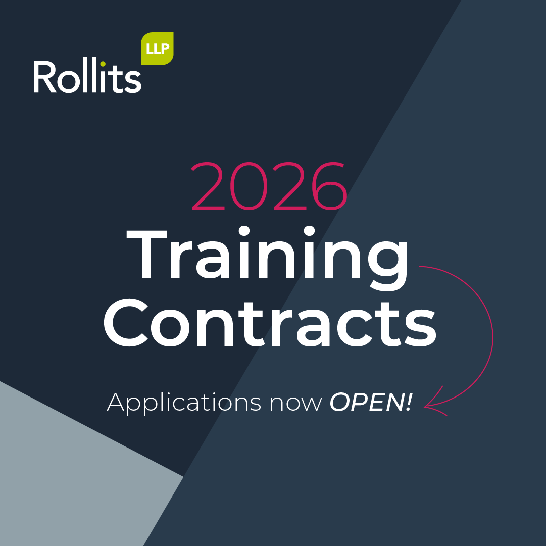 We're on the lookout for a number of exceptional individuals to join our trainee program, where we focus on quality training to help you become a skilled and successful solicitor. 

rollits.com/careers/traine… 

#TrainingContracts #LawCareers #Rollits