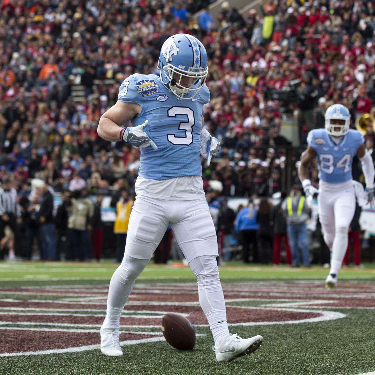 #AGTG Blessed to receive an Offer from @UNCFootball !!! Thank you @CoachFKitchens !! @bowdonrecruits @Coachkdantzler @Rbcoachdgraham @RecruitGeorgia @NwGaFootball @RustyMansell_ @247recruiting @On3Recruits @GradickSports