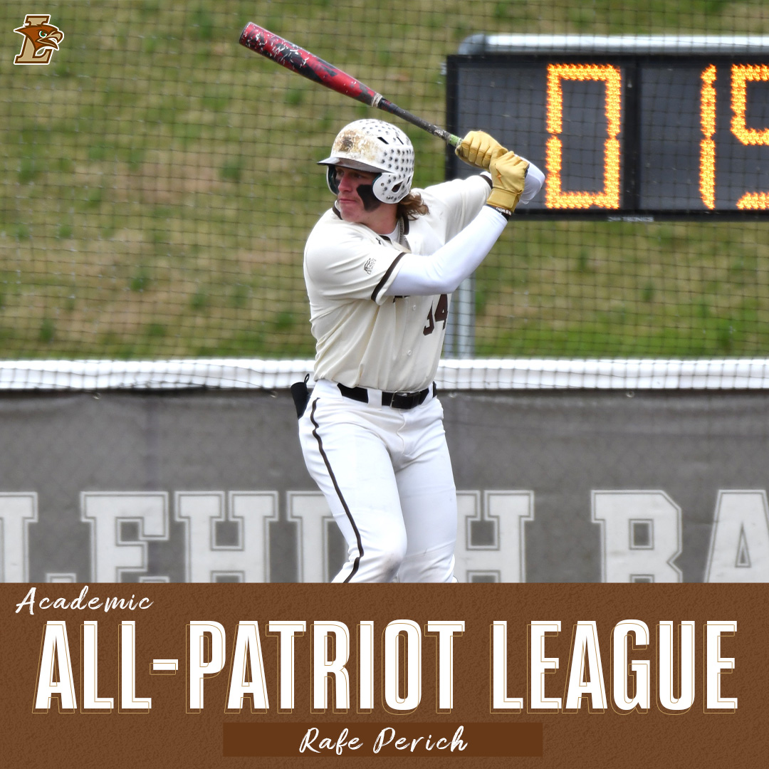 Cole Leaman and Rafe Perich of @LehighBaseball have been recognized for their achievements both on the field and in the classroom as members of the @PatriotLeague All-Academic Team! 📚⚾ 📝 bit.ly/3UC1amA #GoLehigh