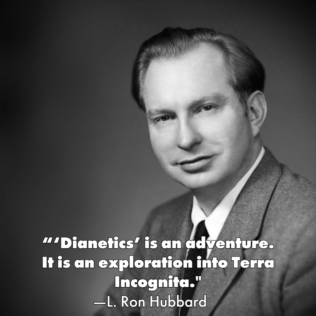 Happy Birthday! 1950: L. Ron Hubbard completes “#Dianetics: The Modern Science of Mental Health” - published on May 9, 1950.

“You are beginning an adventure. Treat it as an adventure. And may you never be the same again.” - #LRonHubbard

bit.ly/DIANETICSbook

#SelfImprovement