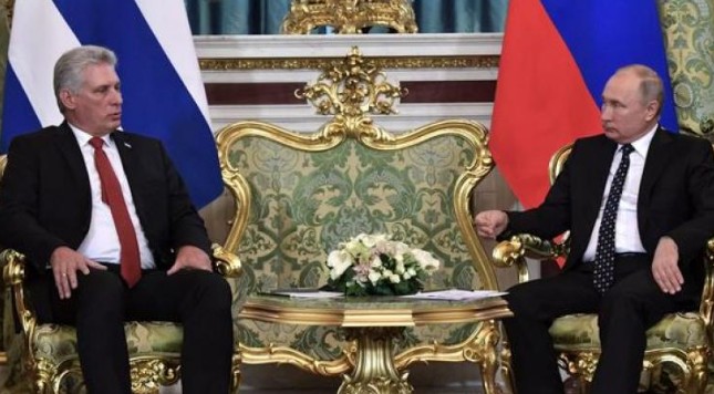 Encuentro entre Putin y @DiazCanelB, realizado en Moscú, impulsará aún más las excelentes relaciones en el ámbito diplomático, político y económico entre RusiayCuba. #DiazCanelEnRusia