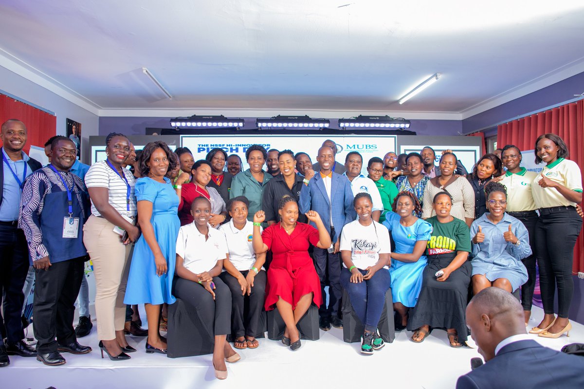 Congratulations to the winners!!🥳 18 out of 25 businesses have been recommended for the #NSSFHiInnovator $20,000 seed fund. It’s 2 out of 2 for #MUBSEIIC’s businesses; Grakam farmers Hub Co. Ltd & Yellow Star Produce & Food Processor (U) Ltd emerged victorious.