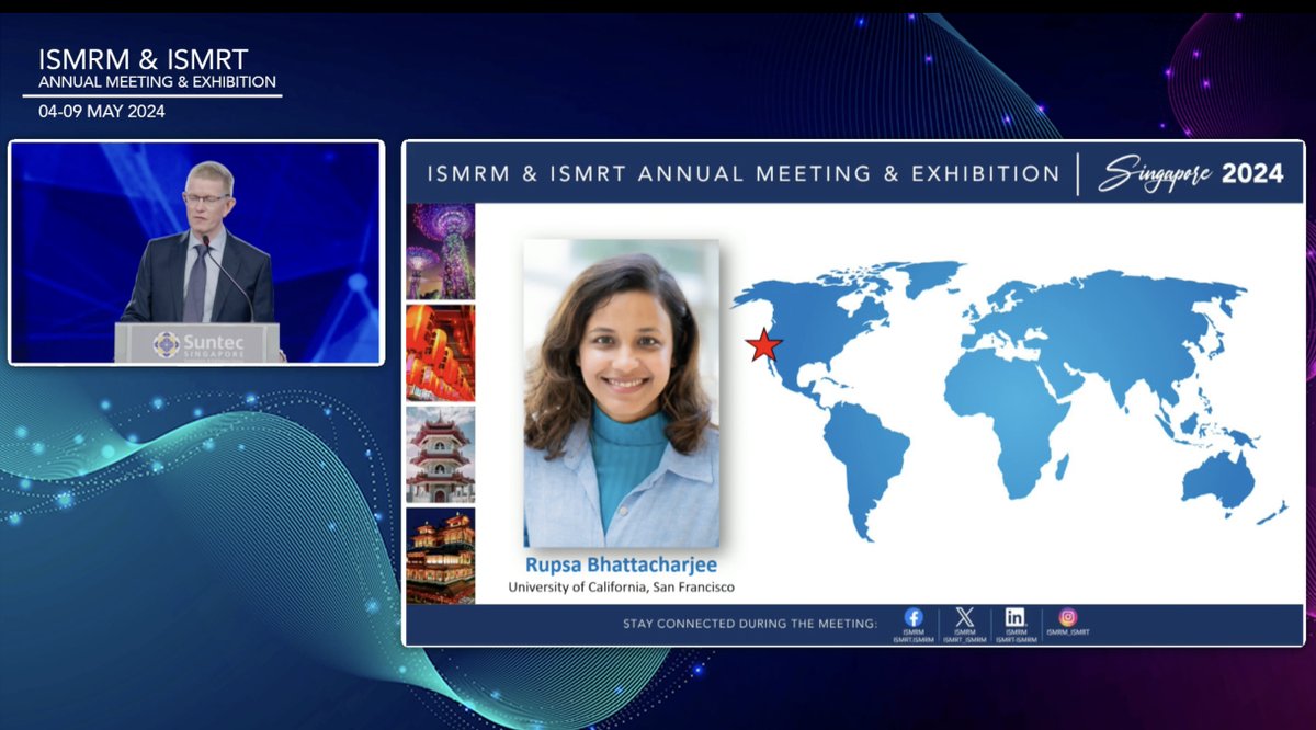 Congratulations to @UCSFimaging & @UCSF_Ci2's Rupsa Bhattacharjee (@Rupsa_B) for being selected as a Junior Fellow at #ISMRM24! 👏 #UCSFproud @ISMRM