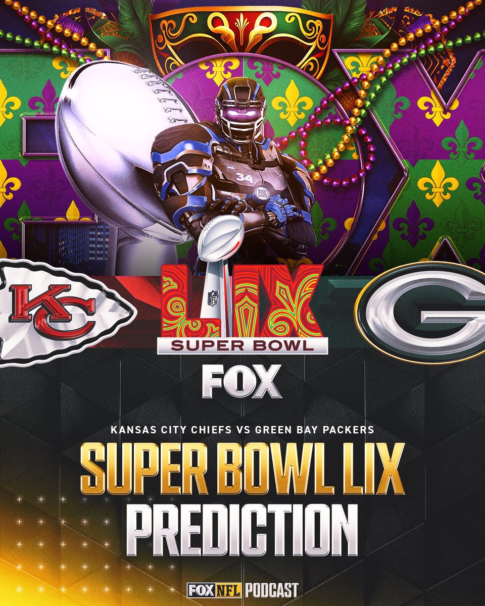 Your way-too-early #SuperBowlLIX matchup prediction 🏈