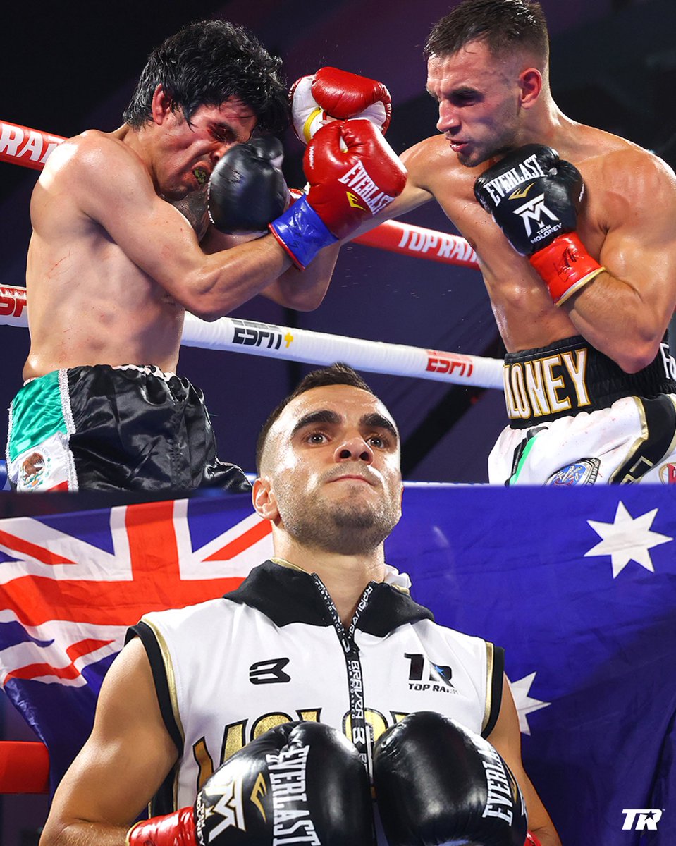 Ready to put on a show in front of his home country 🇦🇺 @AndrewMoloney | #LomaKambosos