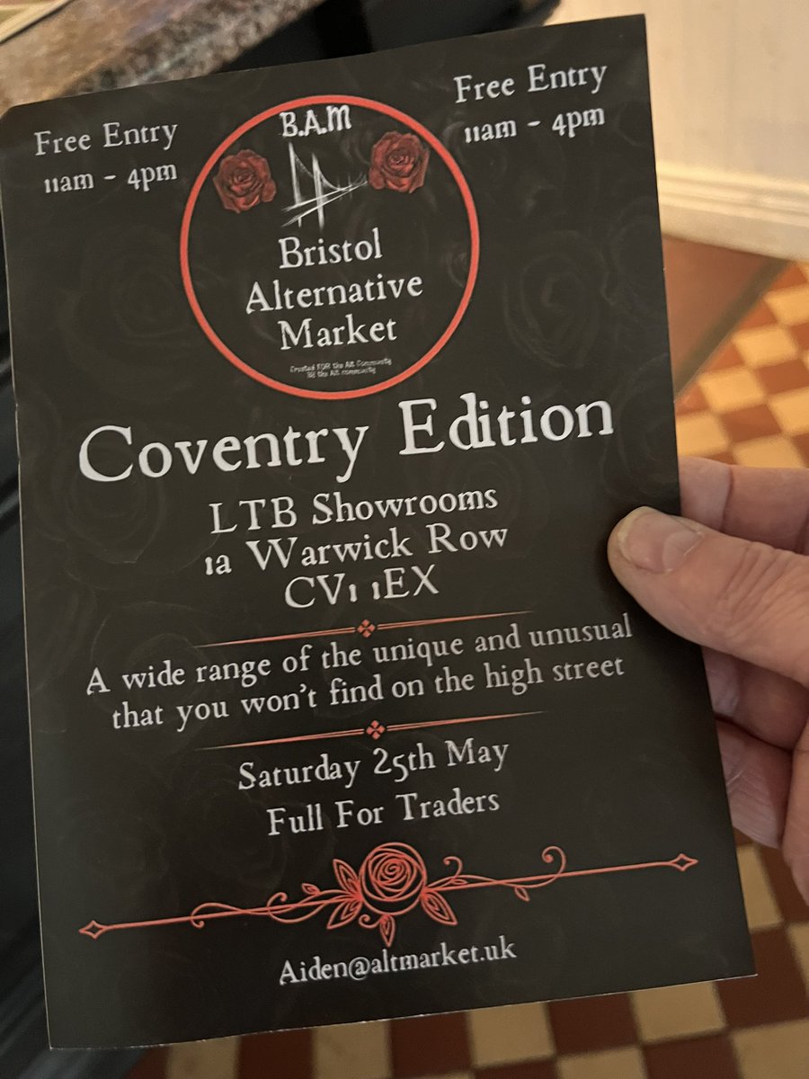 Coming soon.. #bristolalternativemarket