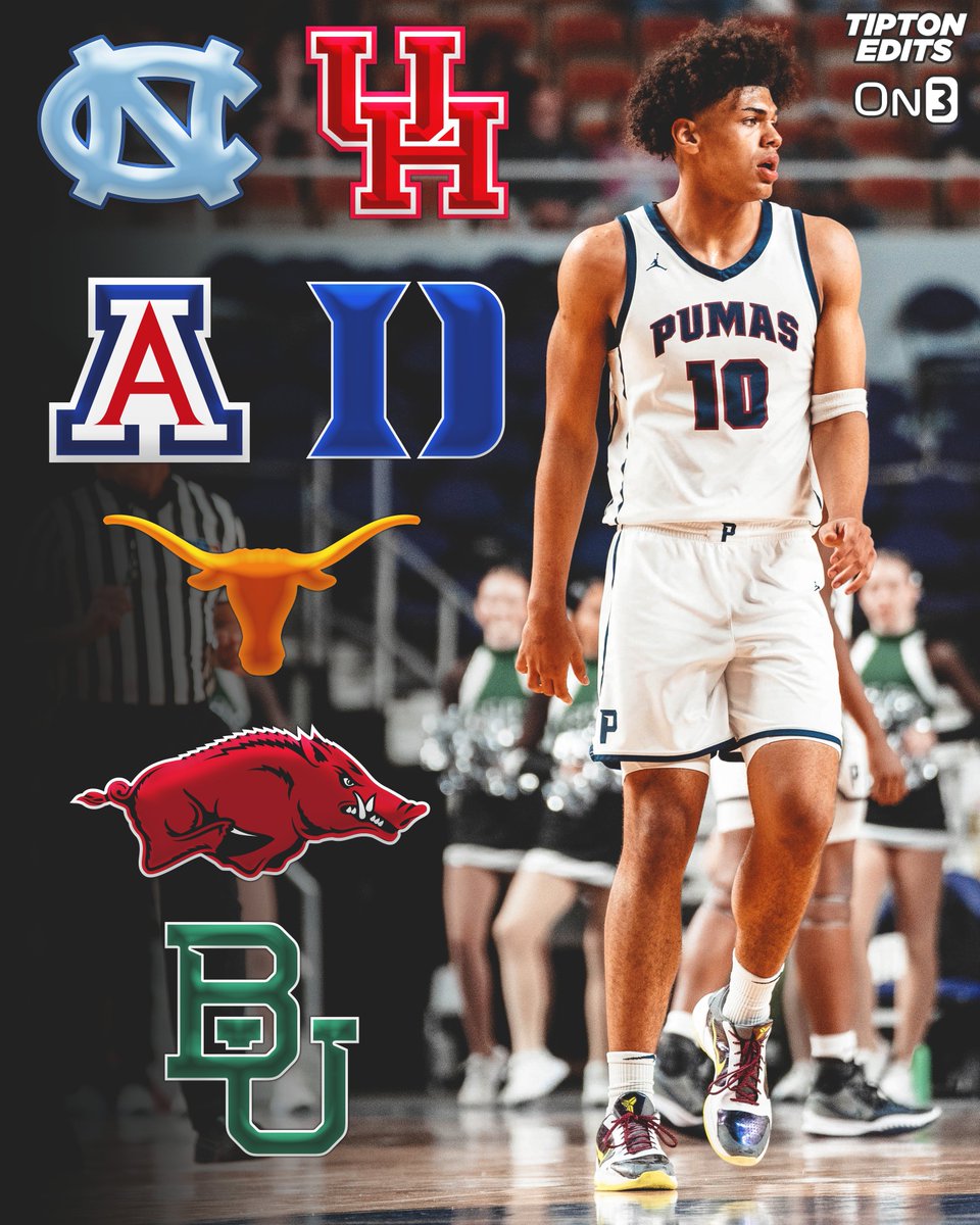 5⭐️ Koa Peat, a top-5 recruit in the 2025 class, has scheduled an official visit and plans to schedule four more. The 6-8 forward discusses the latest in his recruitment (On3+): on3.com/news/five-star…