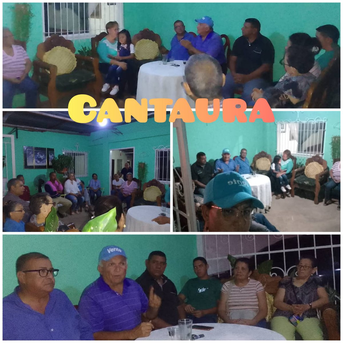 En el sector Casco Central de la calle Carabobo, en Cantaura, se constituyó un nuevo Comandito con VZLA en apoyo a Edmundo Gonzalez, el cual quedó bautizado como: 'Los Vecinos del Mercado viejo'.