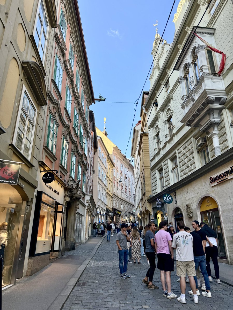 Beautiful day in Graz, Austria.