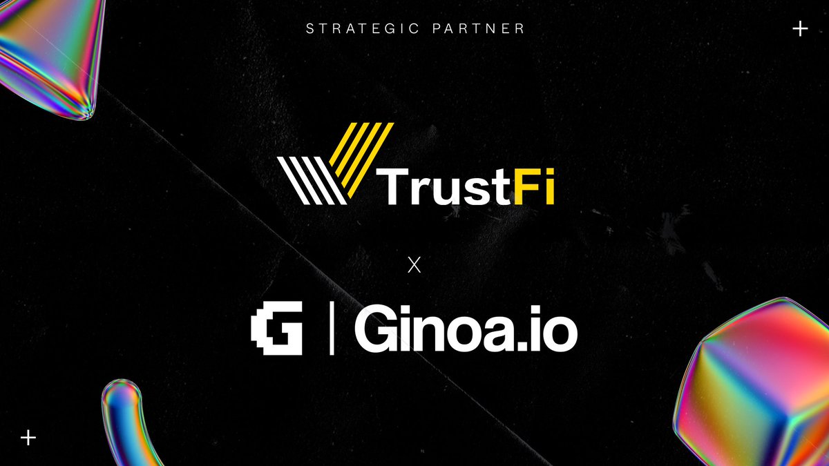 Partnership Announcement! We are pleased to announce the newest partnership in the GINOA ecosystem, @trustfiorg $GINOA and @trustfiorg have partnered to power NFT 🚀 We will achieve even greater success together in the coming days. #NFT