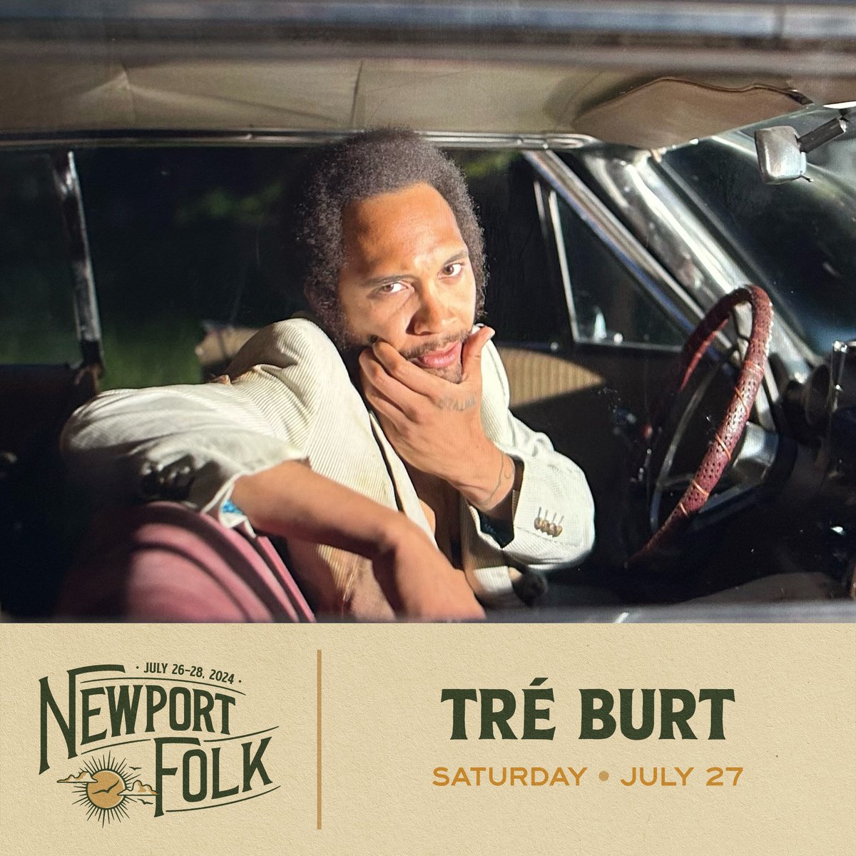 Newport Folk Fest (@newportfolkfest) on Twitter photo Oh boy! <a href="/treburtofficial/">Tré Burt</a> is back at the Fort this summer. <a href="/newportfestsorg/">Newport Festivals Foundation</a> has provided a grant to <a href="/deptofsound_org/">Department of Sound</a>, a Sacramento nonprofit dedicated to supporting the social-emotional health & long-term well-being of youth through music, podcasting, & the medium of sound. Oh boy! <a href="/treburtofficial/">Tré Burt</a> is back at the Fort this summer. <a href="/newportfestsorg/">Newport Festivals Foundation</a> has provided a grant to <a href="/deptofsound_org/">Department of Sound</a>, a Sacramento nonprofit dedicated to supporting the social-emotional health & long-term well-being of youth through music, podcasting, & the medium of sound.
