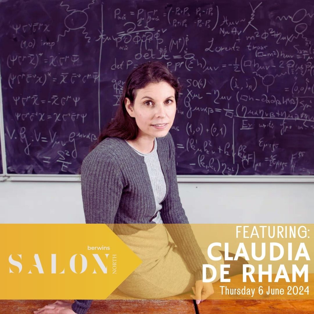What can gravity tell us about the future? 🤔 Discover a life chasing gravity with Dr Claudia de Rham as she joins us from the frontiers of gravitational physics at June's @Berwins Salon North. 3 expert guest speakers, 1 fab host & a great night out! 🎟️bit.ly/BSNJune2024