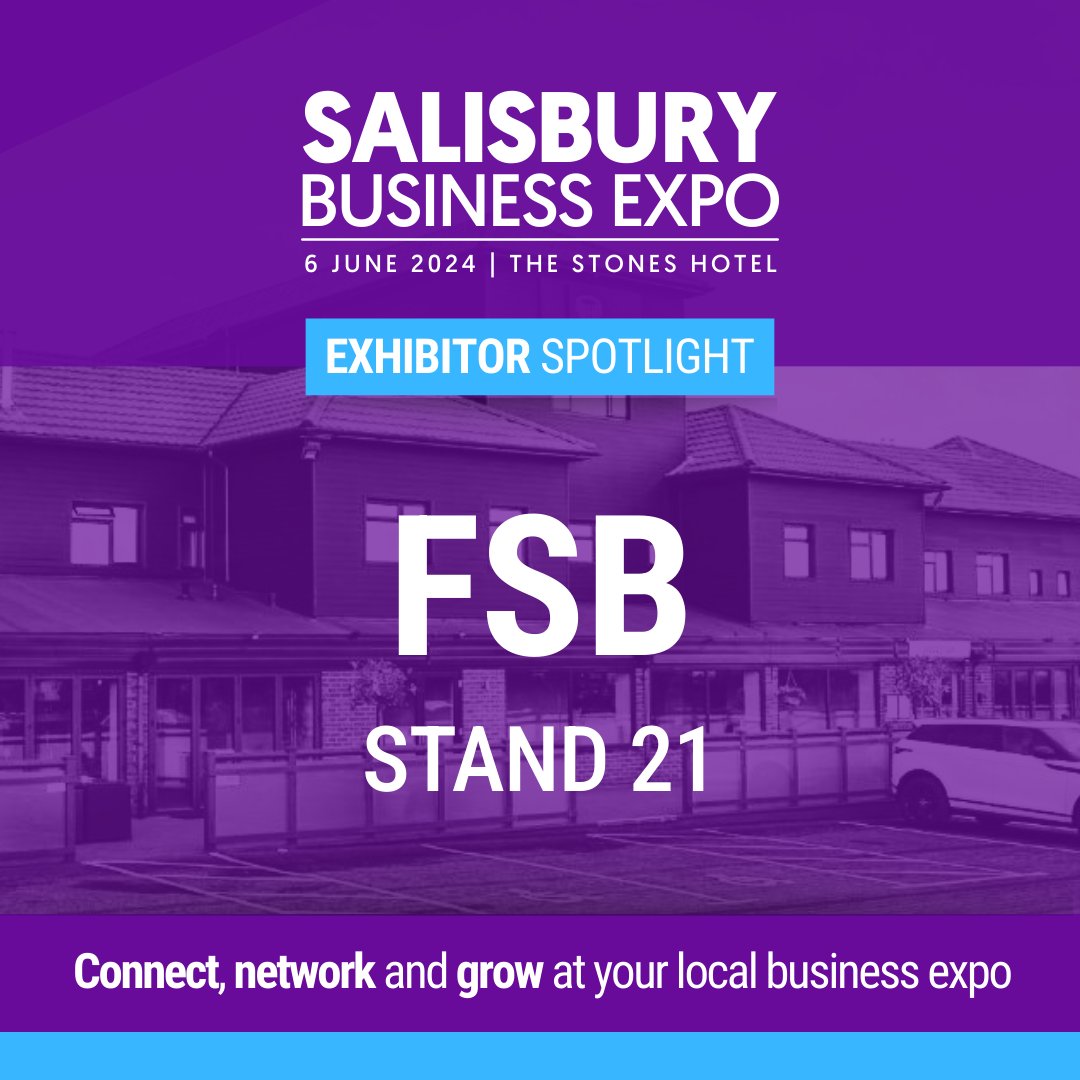 Join us on Stand 21 at the new #SalisburyExpo hosted by @B2BExpos on Thursday 6 June 2024 at The Stones Hotel. Free business event: 
b2bexpos.co.uk/event/salisbur…