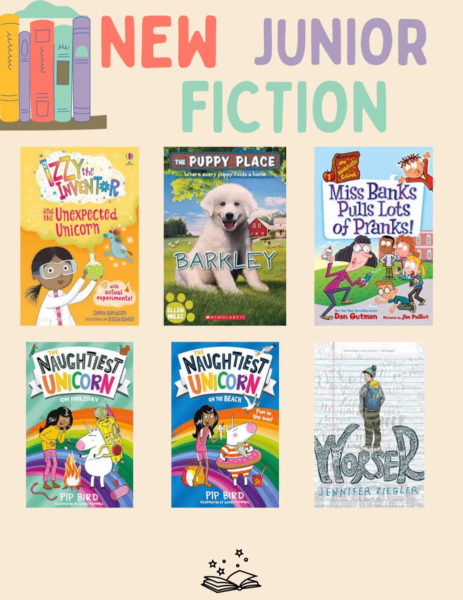LibraryThompson's tweet image. New junior fiction out today, as well as new teen/adult graphic novels!

If you are having a hard time locating new release items, please ask the front desk for help, we are more than happy to assist you.