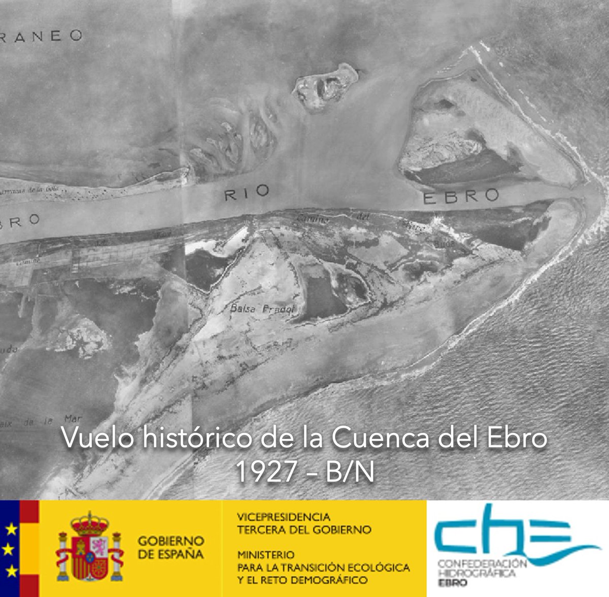 Fotoplanos vuelo histórico de la Cuenca del Ebro 1927 cartografiadigital.es/2024/05/fotopl… @IGEAR_Aragon @IGNSpain @CH_Ebro