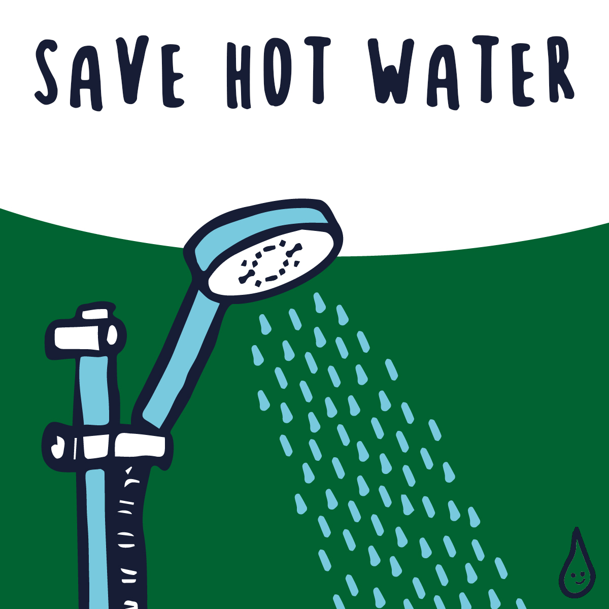 Showering for 8-10 mins uses around 100 litres of water - which could fill a standard bath half way. To save water, try to keep your shower to 4 mins instead and you'll be saving around 50 litres. Find out more tips: bit.ly/3z4ijcd #WatersWorthSaving