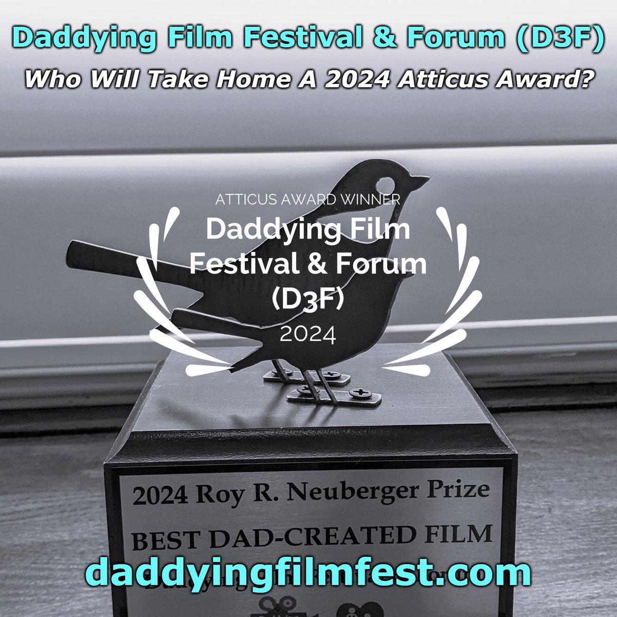 LAST CALL! Today's the LAST day to screen #DADDYING #FilmFestival's 40+ short/feature films celebrating involved dads - til 9pm ET. Get FREE passes, vote for your fav finalists: daddyingfilmfest.com/get-free-passes

@_TeamBlogger @equimundo_org @ArtEddy3 @Fathersincorp @homedadnet @ParentCamp