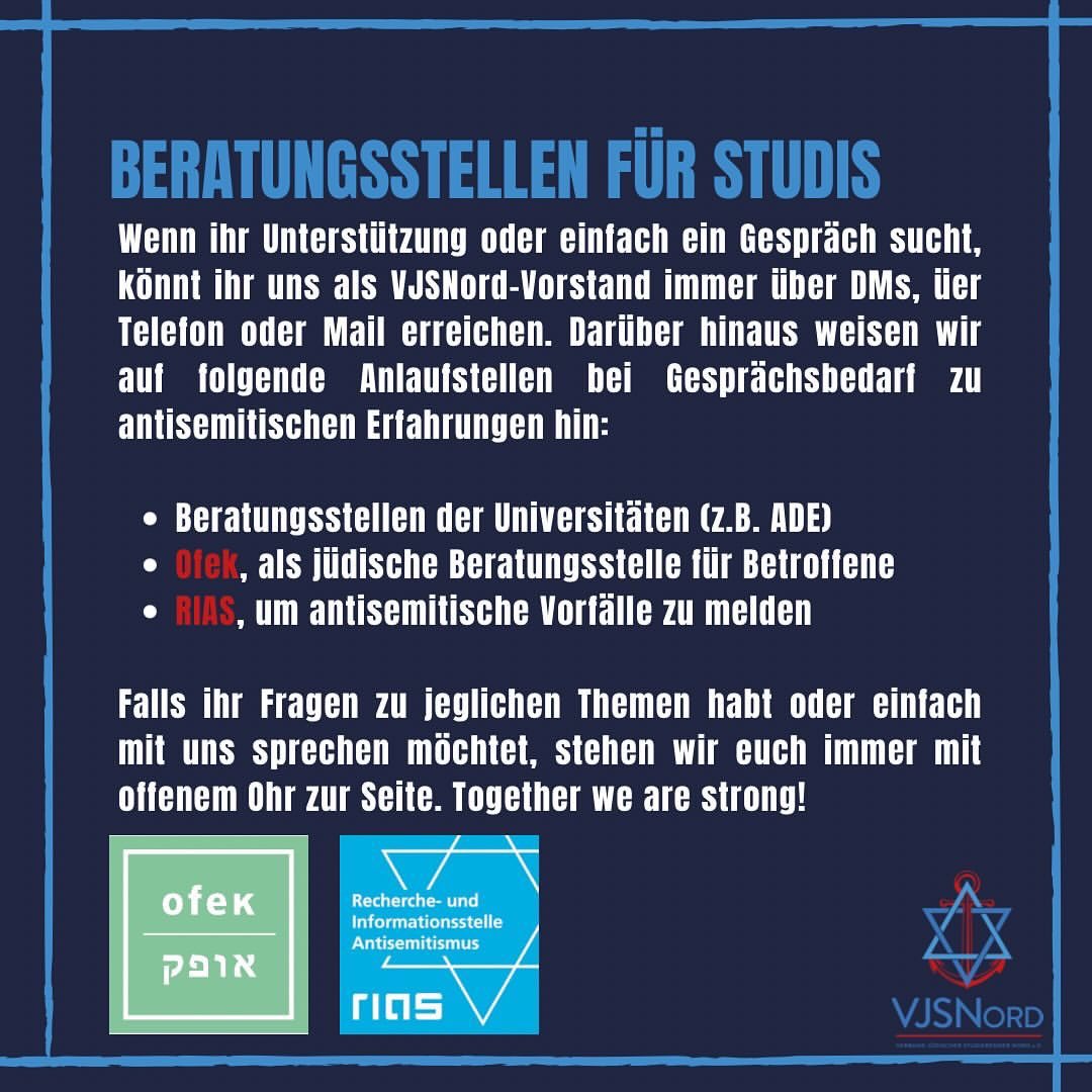 Unglaublich, dass sich ein jüdischer Studierendenverband in Deutschland 2024 aufgrund des grassierenden Antisemitismus gezwungen fühlt diese Zeilen zu veröffentlichen… 😔 #staysafe