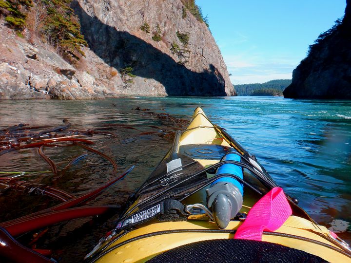 Art of the Day: 'Next Kayak Through Deception Pass WA'. Buy at: ArtPal.com/seachangevibes…