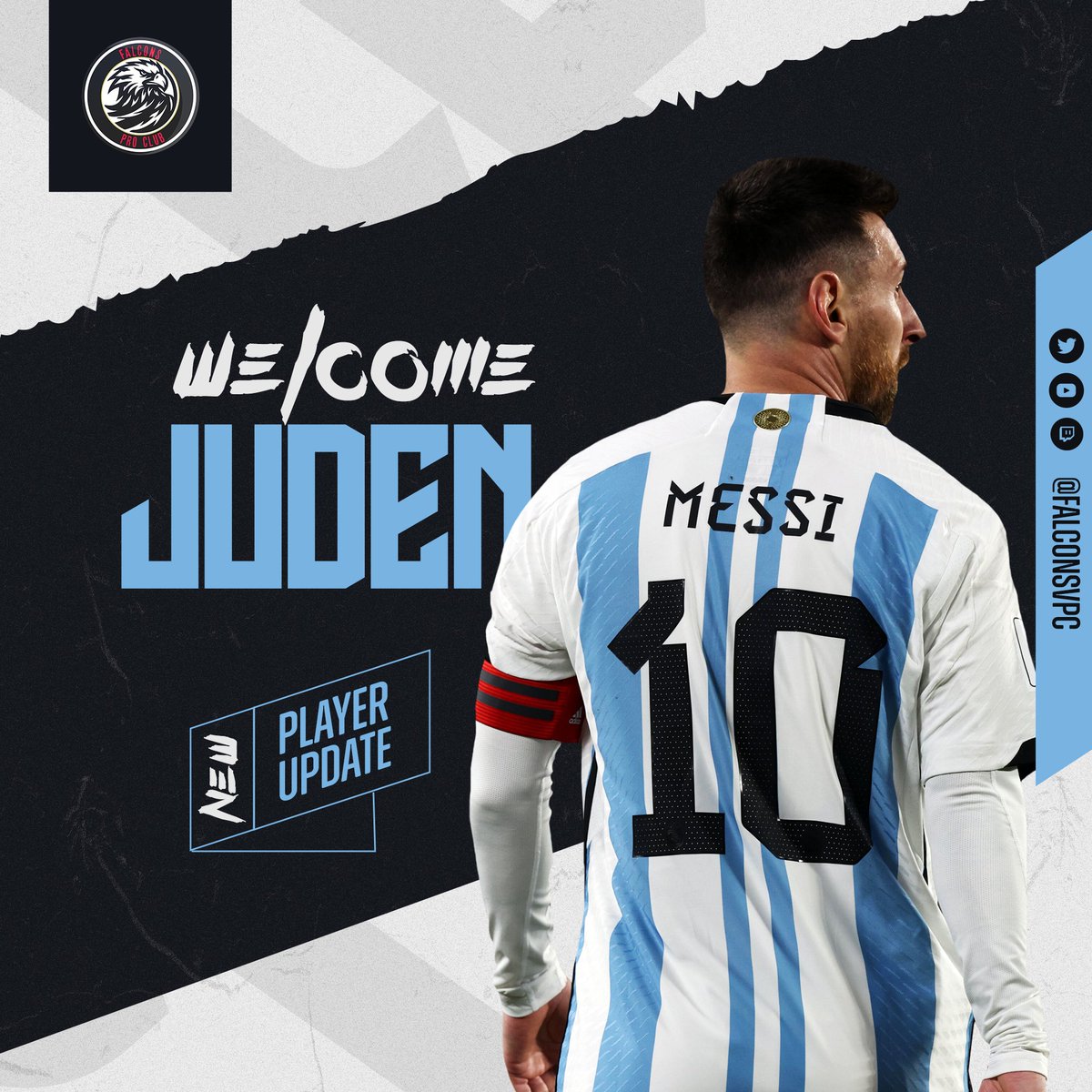 📢 THE GOAT IS BACK, WELCOME @Juden_10x. 🦅