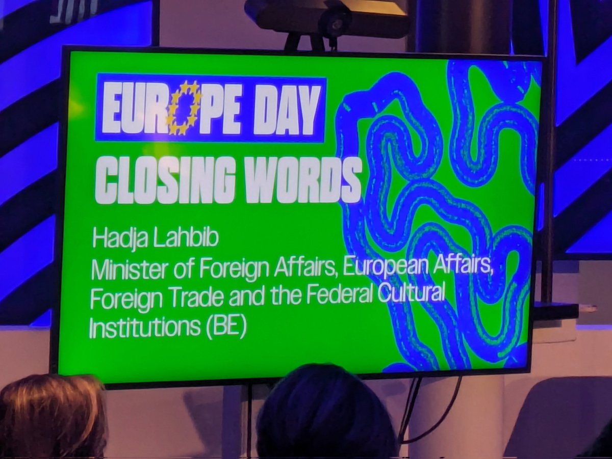 "It is not easy to fall in love with a market, but it is with #music. Let's never forget the power of music to heal and to unite us."

- <a href="/hadjalahbib/">Hadja Lahbib</a>, Belgian Minister of Foreign &amp; European Affairs and 🇧🇪 Cultural Institutions, at <a href="/Liveurope/">Liveurope</a>'s musical celebration of #EuropeDay.