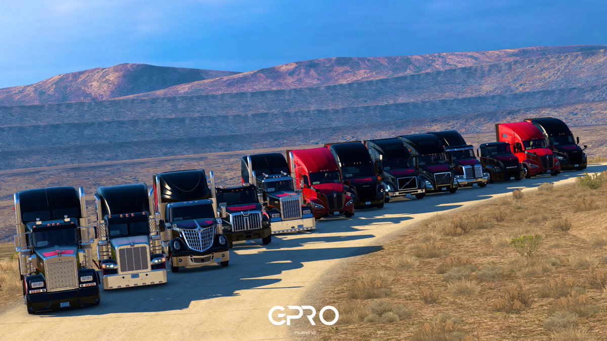 That photo with the guys finishing Convoy American Truck Simulator 👊🏼

#AmericanTruckSimulator
#ATS
#BestCommunityEver 
#gprotrucking