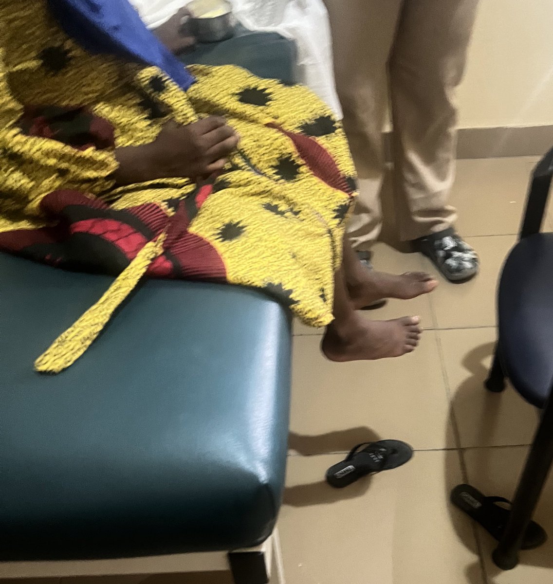 Today 9 cases of Sexual and Gender-Based Violence were reported to @dnfoundation and we’ve been on auto pilot since morning. I never thought I’d end my day at the hospital watching a 3 year old get Swab after Rape. Those tiny legs 😭💔💔💔💔