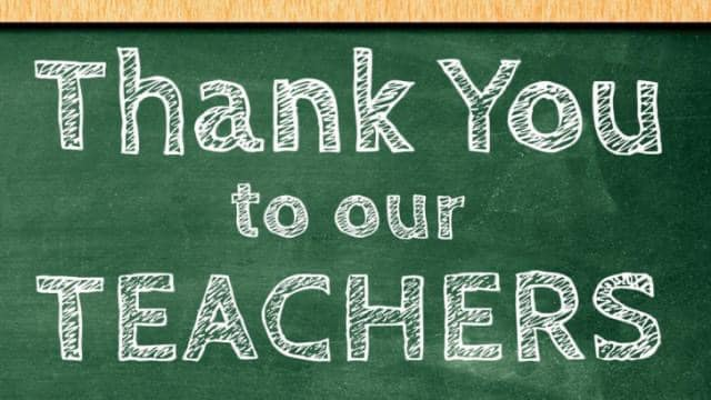 Thank You Lumberton Teachers!