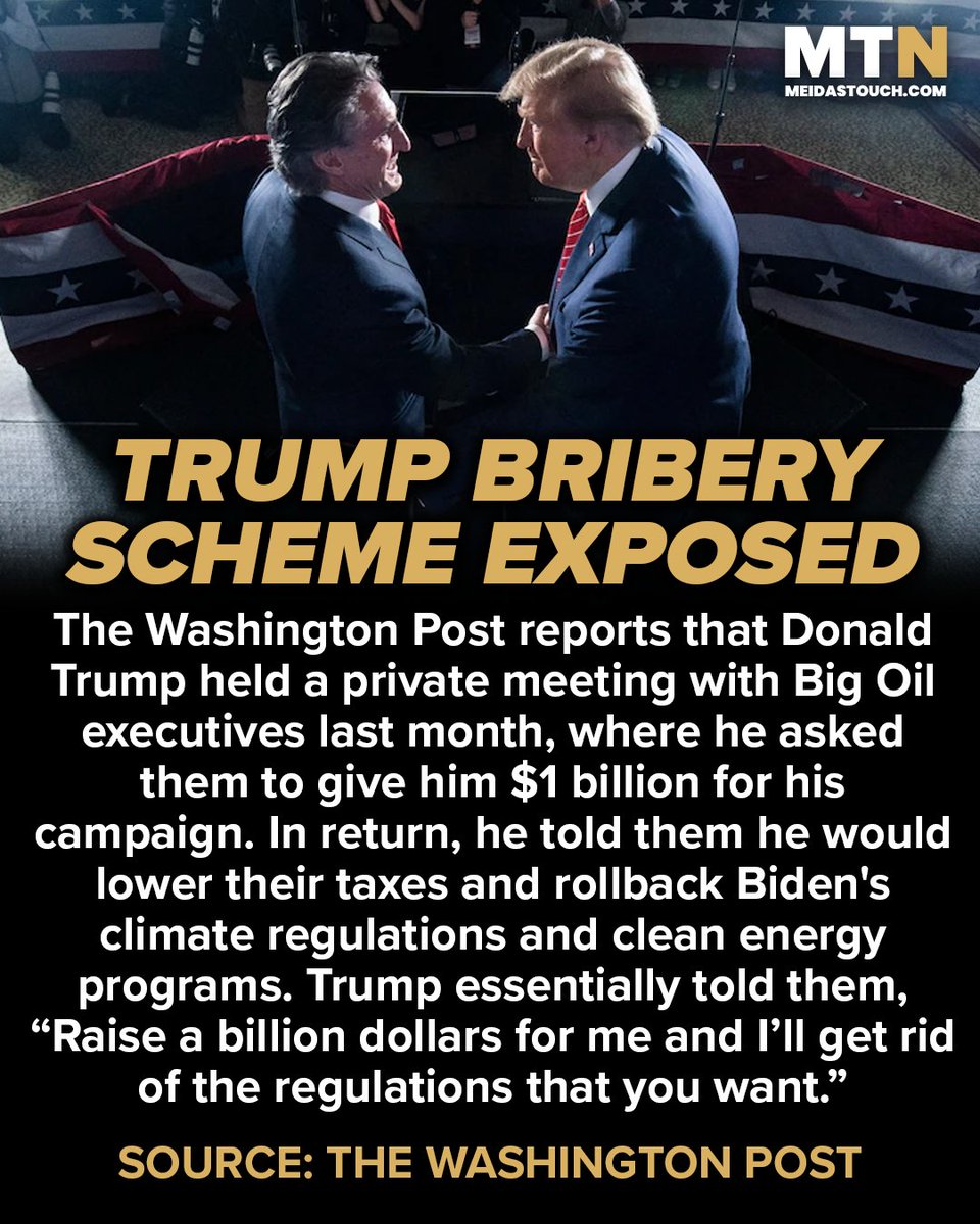 The corruption revealed in this story may not be surprising, but it is stunning. And everyone needs to know about it. washingtonpost.com/politics/2024/…