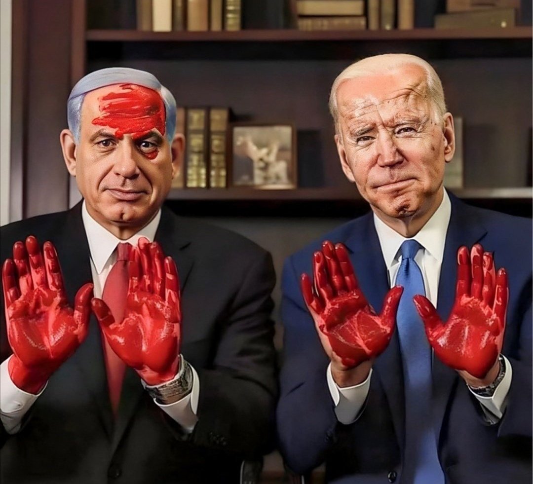 Israel is a terrorist organization and Killer ❗️ Netanyahu is a terrorist who feeds on the blood of children.❗️

#TerorristIsrael
#TeroristNetenyahu
#TeroristisraelUsa
#Israel
#GazaGenocide
#Palestine 
#ısrael 
#FreePalestine