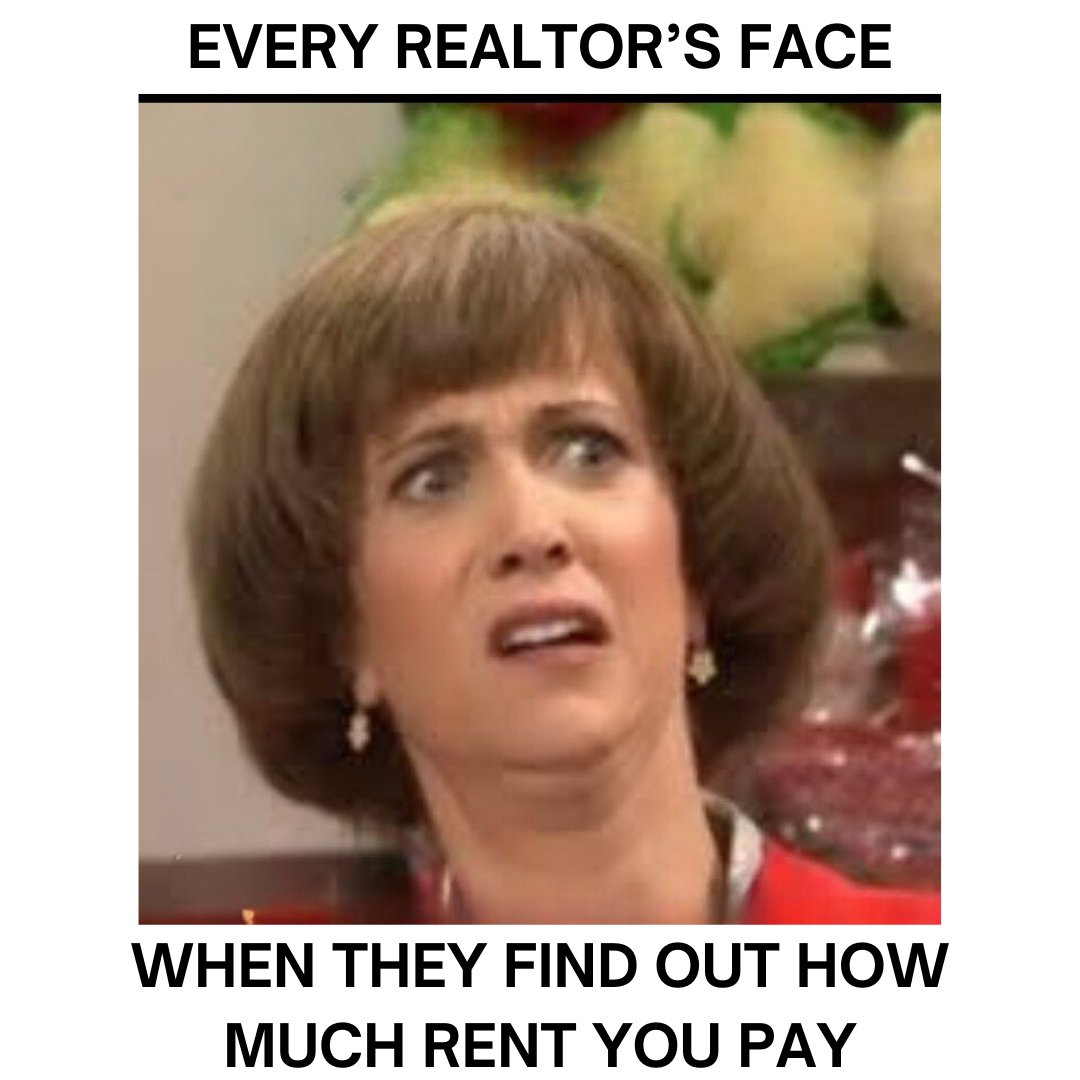 Every realtor’s face when they find out how much rent you pay.

#realestatelaughter #movingmemes #firsttimehomebuyerproblems #annaalemi #yhsgr #6139000009 #YourHomeSoldGuaranteed #AnnaAlemiRealEstateTeam #ottwarealestate #ottawahome #ottawahomes #ottawaliving #ottawahomebuyer