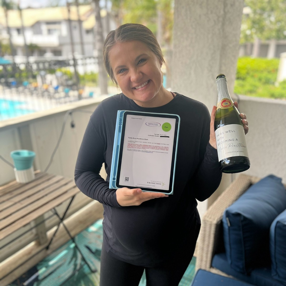 Help us celebrate Margaret's achievement! This MSN-FNP grad officially passed her AANP Board Certification Exam and is officially an NP! 🥳🩺 #HUPossible #MSN #MSNFNP #NP #NursePractitioner #MastersDegree #College #University #Congrats