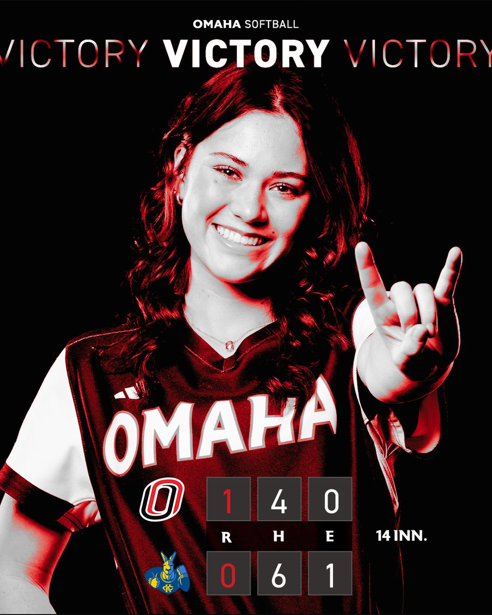 After 14 innings...THE MAVERICKS ARE MOVING ON‼️ #OmahaSB