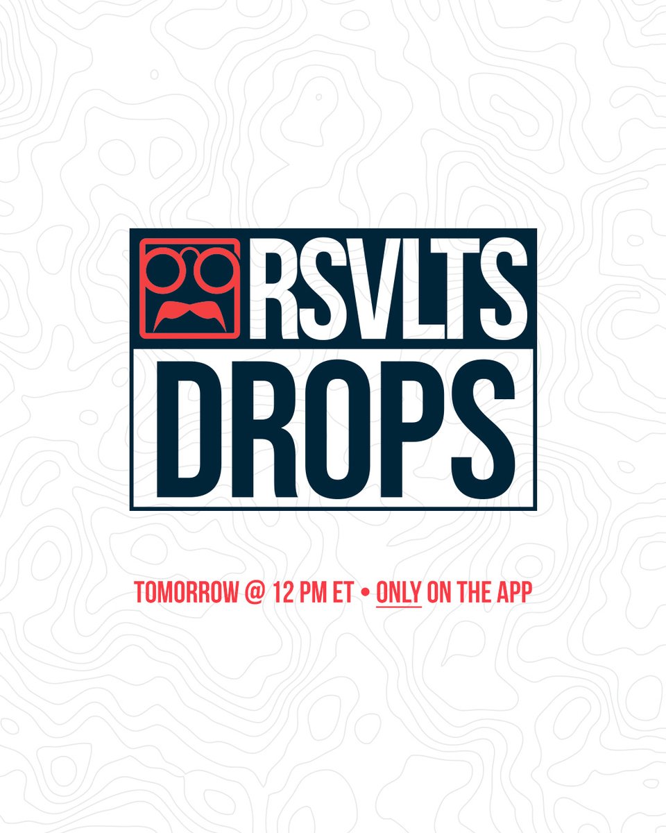 🚨 RSVLTS DROP 060🚨⁠ ⁠ BBQ that'll make history. Well, prehistory. ⁠ Tomorrow, 12 PM ET. Only on the RSVLTS app.⁠ ⁠ *Open the app RIGHT at 12 PM ET. If it's open before, you’ll have to close and re-open. rsvlts.com/pages/app