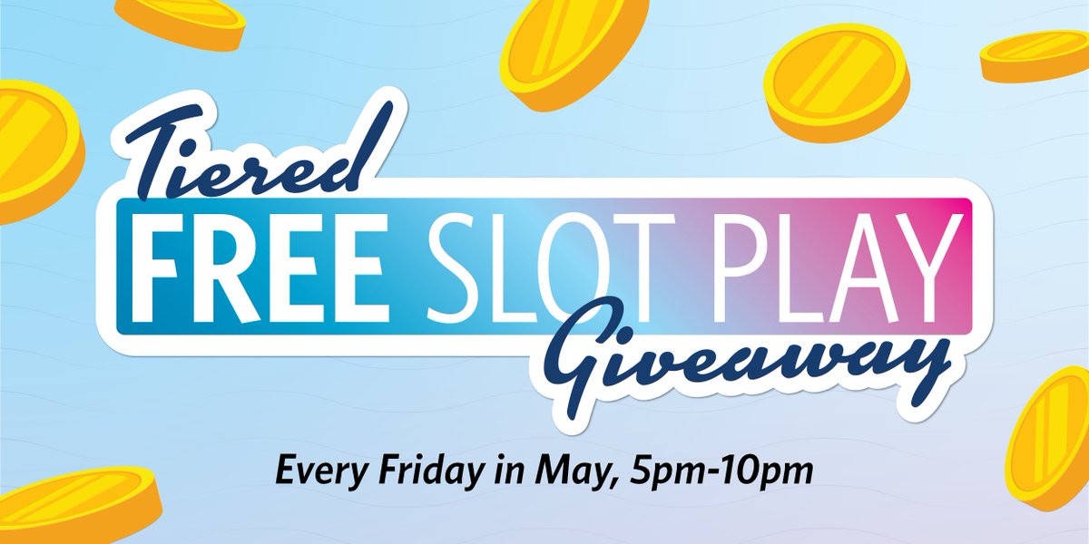 Win a share of $34,000 FREE slot play! Earn entries starting Sunday, April 28 by playing with your Island Passport Club card, then activate them after 5pm the day of your tier's giveaway to participate. Details: ticasino.com