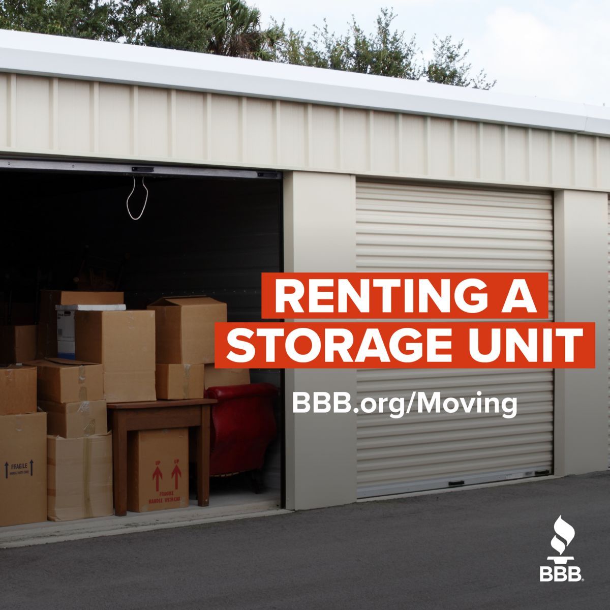 BBBCleveland's tweet image. In need of renting a storage unit?

Consider these 4️⃣ things:
🌡️ Climate controlled environment
🔒 Security 
💲 Price 
📍 Location

To find out more, head over to buff.ly/44vhl9U!

#Moving #MovingCompany #StorageUnit