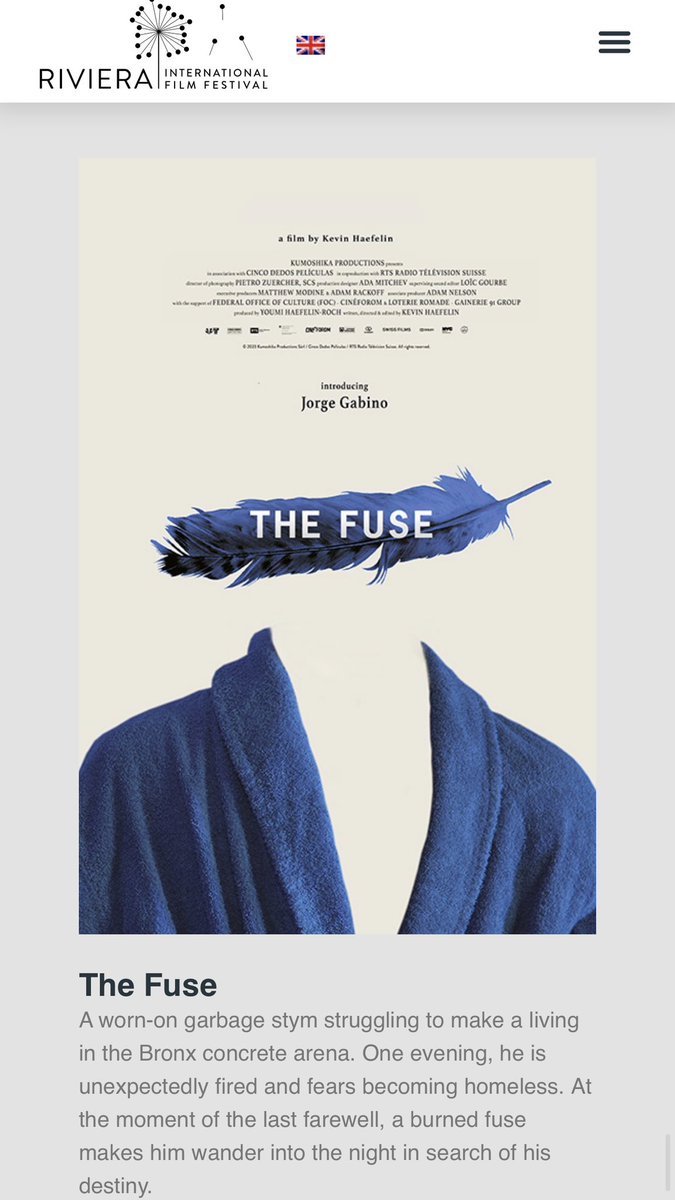 AdamRackoff's tweet image. Three films I helped produce are playing at the Riviera International Film Festival this weekend.

rivierafilm.org