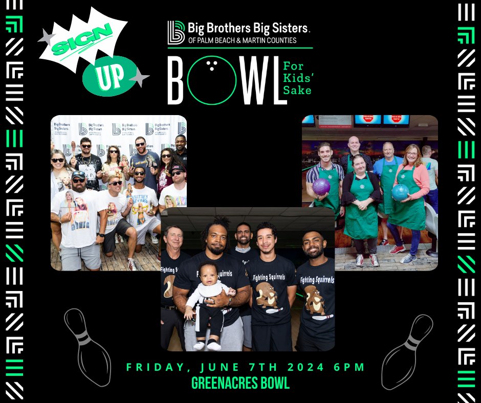 Whether you're a seasoned pro or a casual bowler, Bowl for Kids' Sake is for everyone! 🎳 Enjoy an afternoon of bowling, laughter, and camaraderie, all while making a difference in the lives of local kids. Check out all of our teams and sign up here: secure.qgiv.com/event/bbbsbfks…