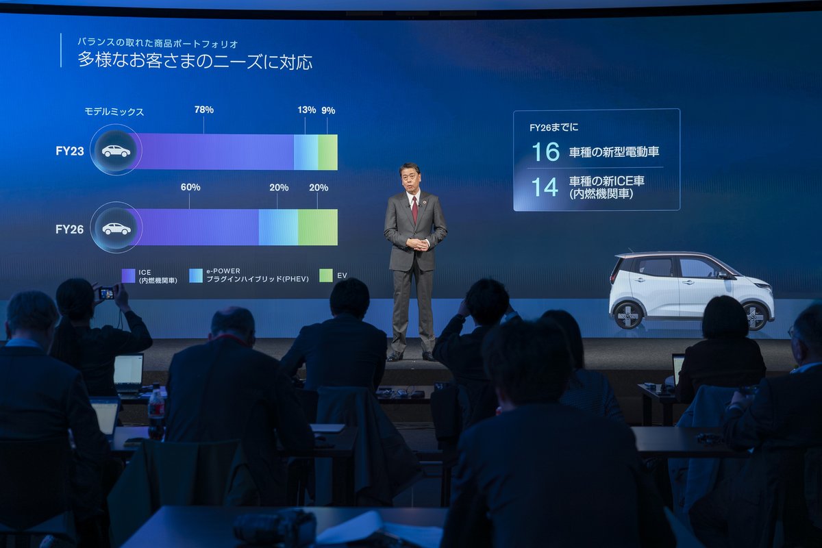 日産内田社長「EV市場のスピードは若干変わってきているが、戦略は変えない」
response.jp/article/2024/0…

#日産 #電気自動車 #有料会員記事