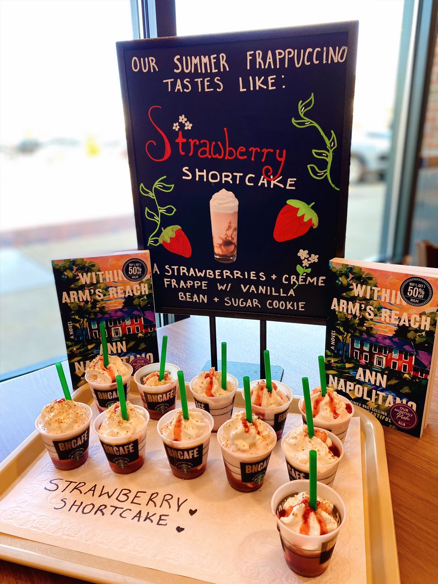 Summer is fast approaching so of course, our Summer Frappuccino is available for purchase now! Grab your self a sweet treat to beat the near summer heat! 🍓🍓🍓