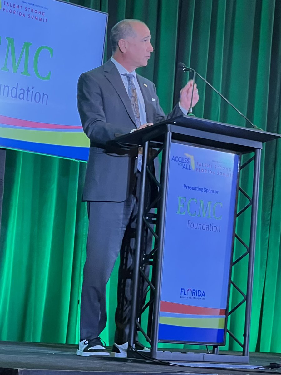FLConsortium's tweet image. "A dollar has never been wasted when it is invested in a child’s education." Paul J. Luna, Presidnt and CEO, @HeliosEdFnd. A fantastic and inspiring discussion on the value of higher education from our great partner Paul Luna at @FLCollegeAccess #FCAN2024 #TalentStrongFL