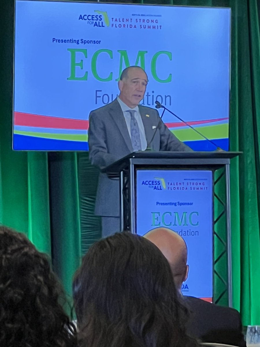 FLConsortium's tweet image. "A dollar has never been wasted when it is invested in a child’s education." Paul J. Luna, Presidnt and CEO, @HeliosEdFnd. A fantastic and inspiring discussion on the value of higher education from our great partner Paul Luna at @FLCollegeAccess #FCAN2024 #TalentStrongFL