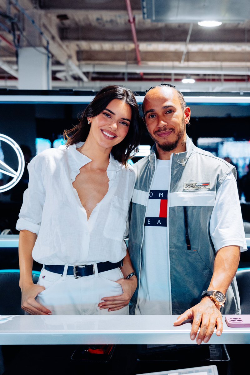 kendall jenner and lewis hamilton