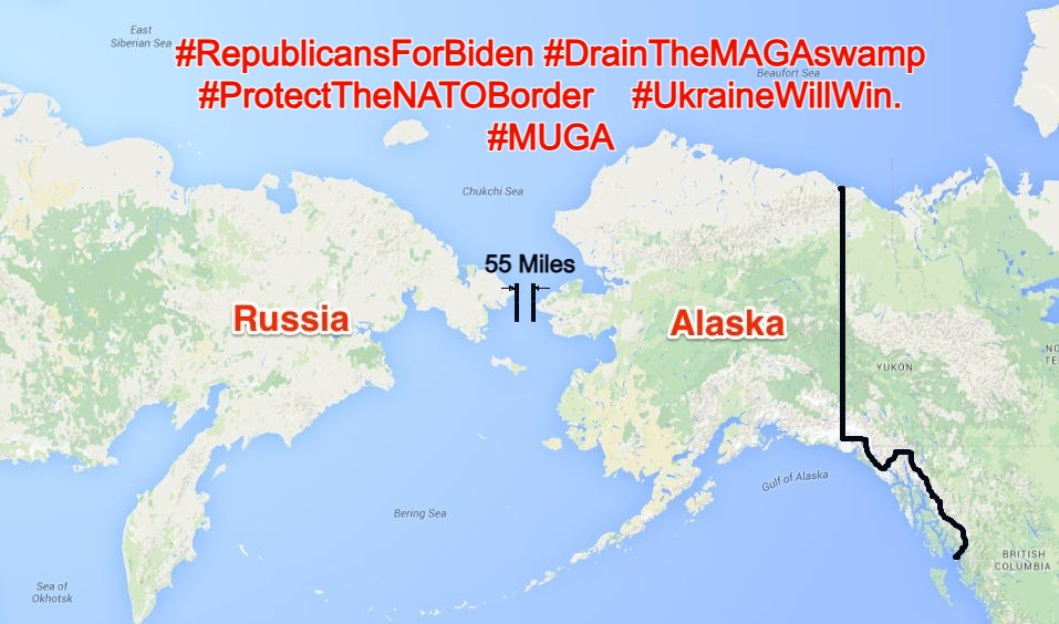 #DrainTheMAGAswamp #RepublicansForBiden #ProtectTheNATOBorder #UkraineWillWin #MUGA