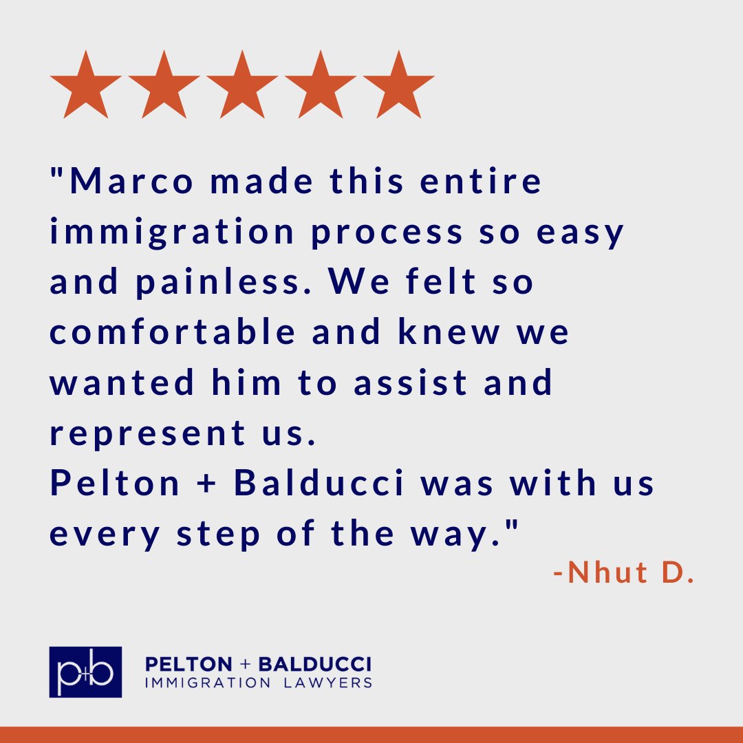 A child of immigrants himself, Marco has spent the past 15 years helping clients from successfully get the status they need to keep them safe and to build a life for themselves and their families. 

Learn more: pbimmigration.com/case-studies/

#NewOrleansImmigration #ImmigrationLaw